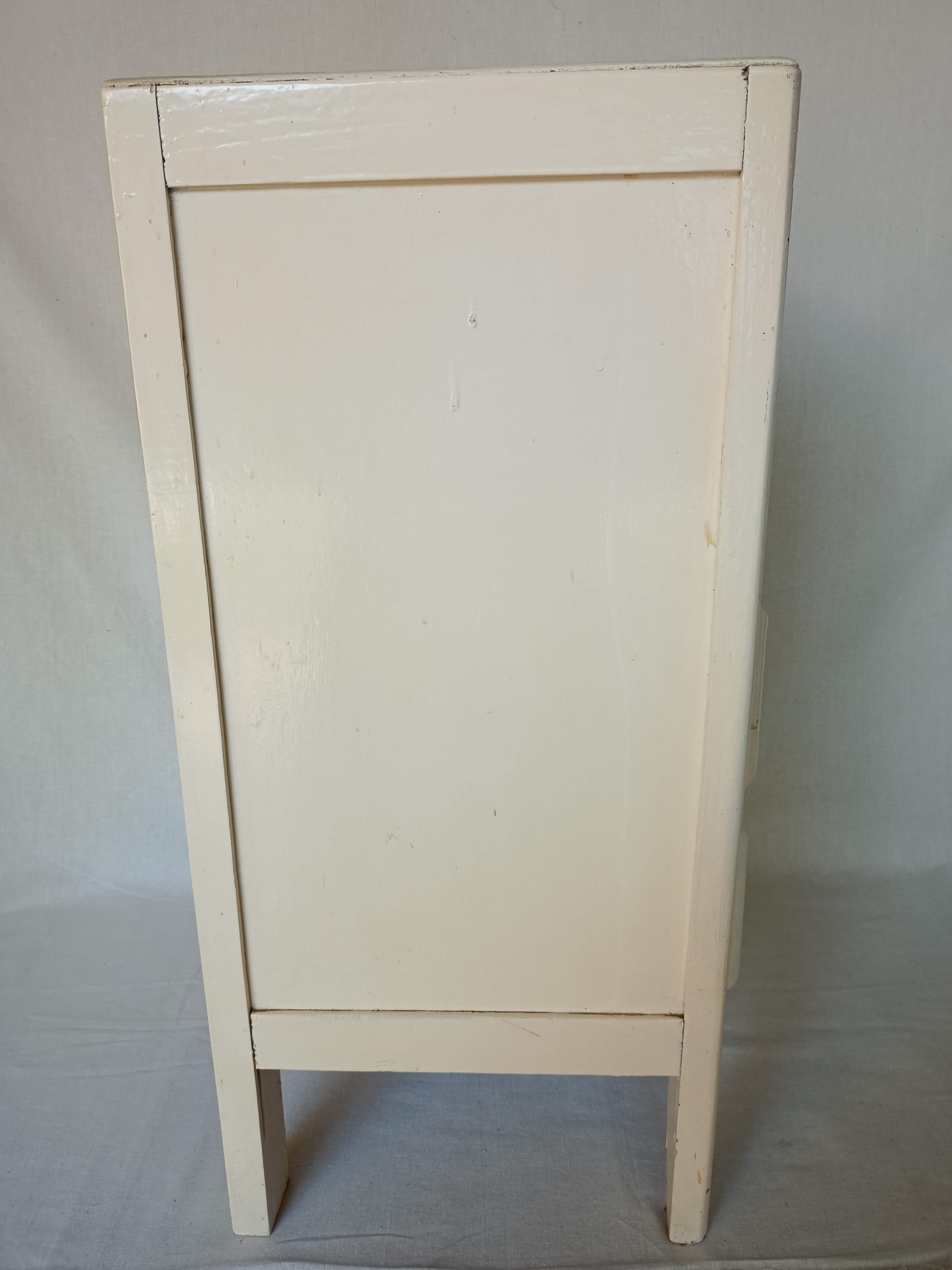 Old storage cabinet with two drawers