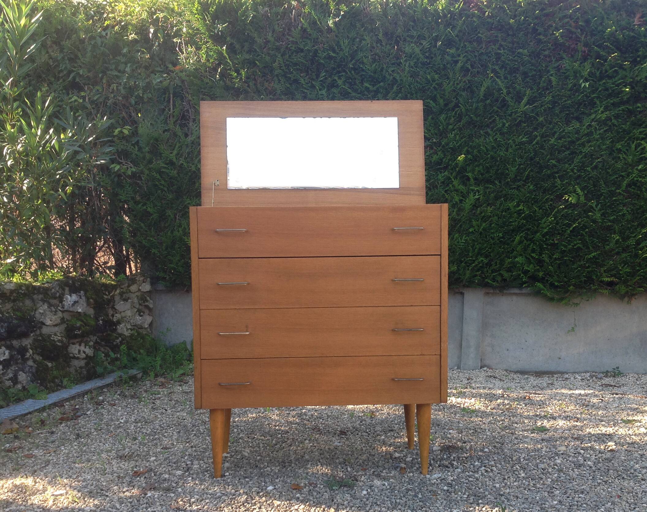 Chest of drawers, 3-drawer dressing table, 1960s