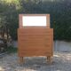 Commode, coiffeuse 3 tiroirs, années 60