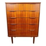 Scandinavian teak chest of drawers (from Denmark)