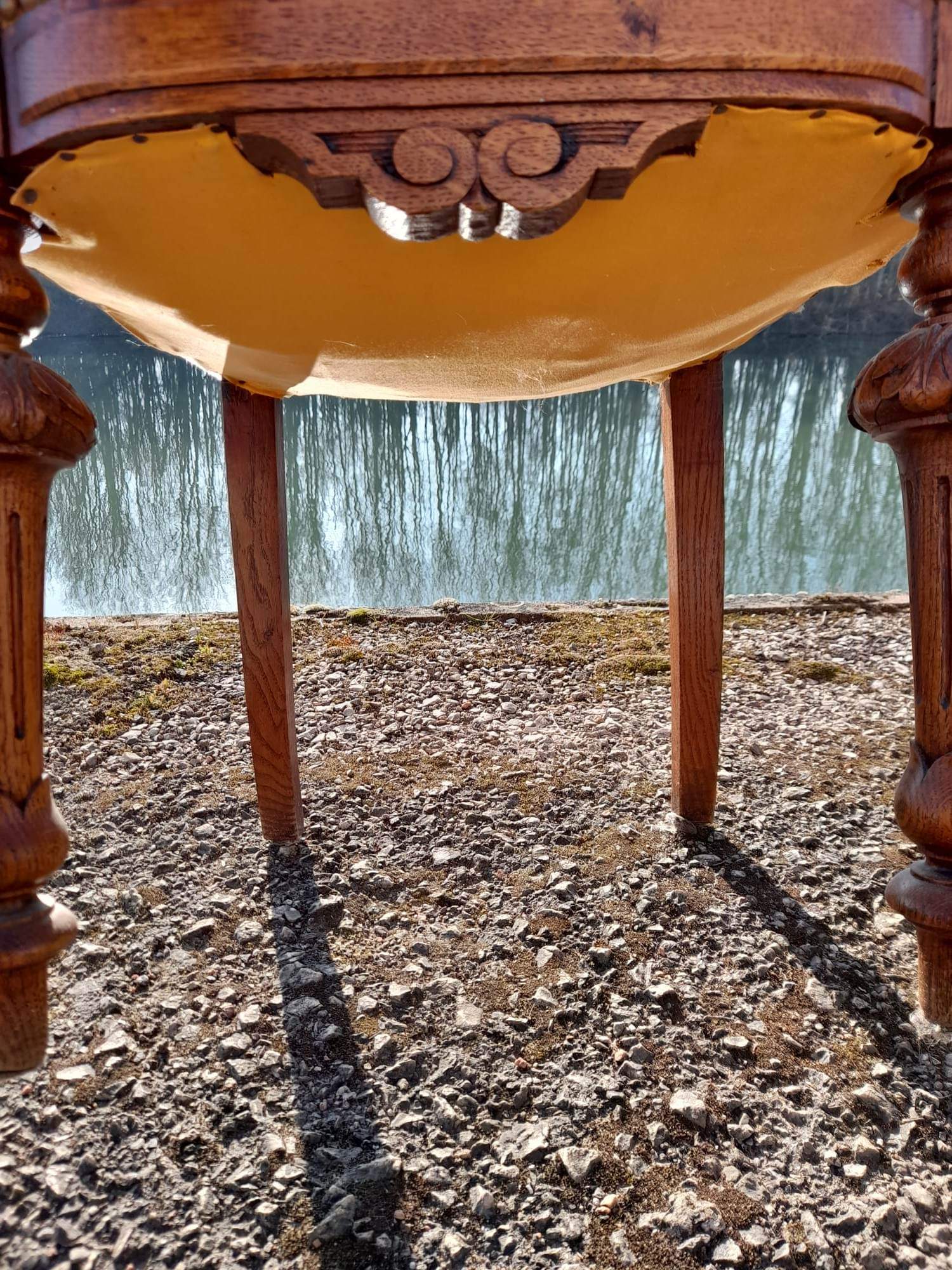 Series of 12 chairs style Henri II Napoleon III