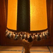 Vintage wooden table lamp