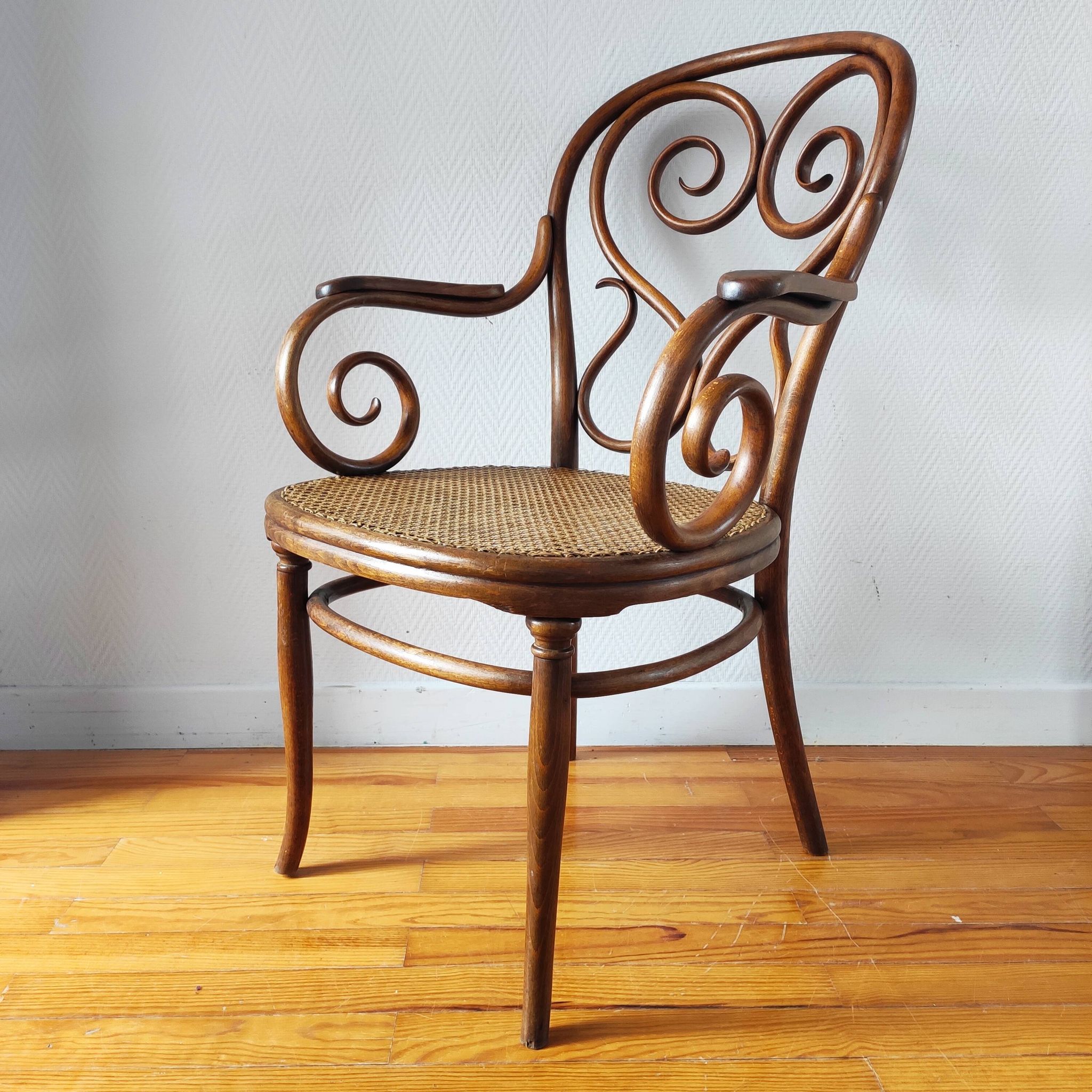 Thonet armchair late 19th century