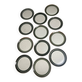 12 Vintage Dessert Plates