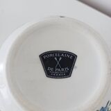 Paris porcelain bowl, Herbarium decor