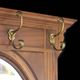 Very beautiful entrance wardrobe in solid walnut (circa 1900).