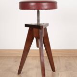 Adjustable piano stool. German design, Reiner Modell
