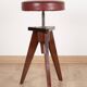 Tabouret de piano réglable. Design allemand, Reiner Modell