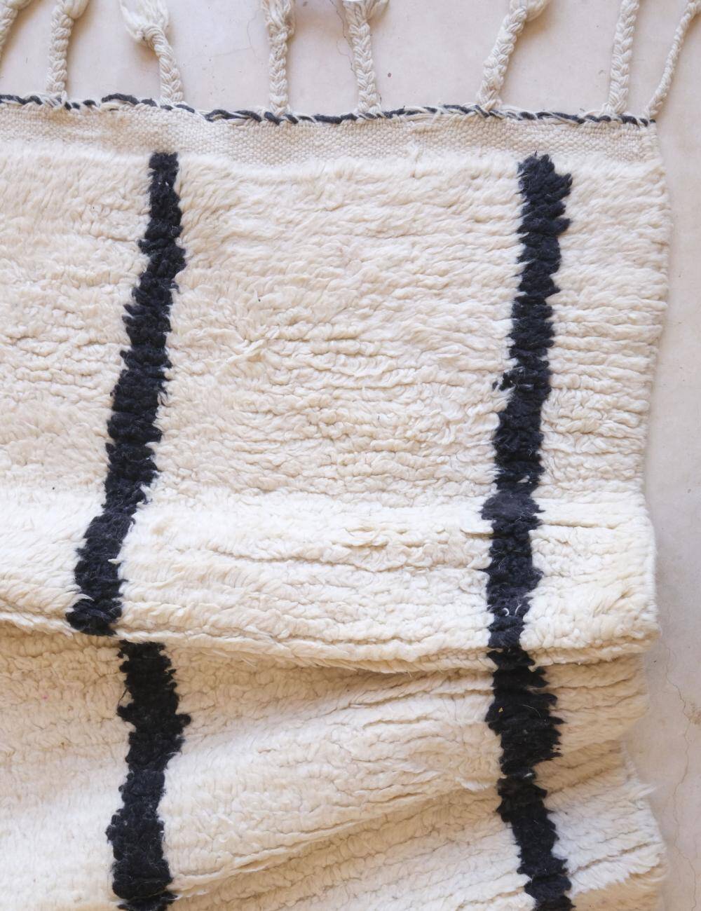 Vintage Beni Ouarain Rug - 252 x 150 cm