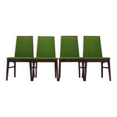 Ensemble de quatre chaises en palissandre, design danois, années 1970, éditeur : Dyrlund