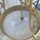 Brass Chandelier And Glass Paste Napoleon III
