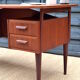 Desk danish teak and double-sided 60