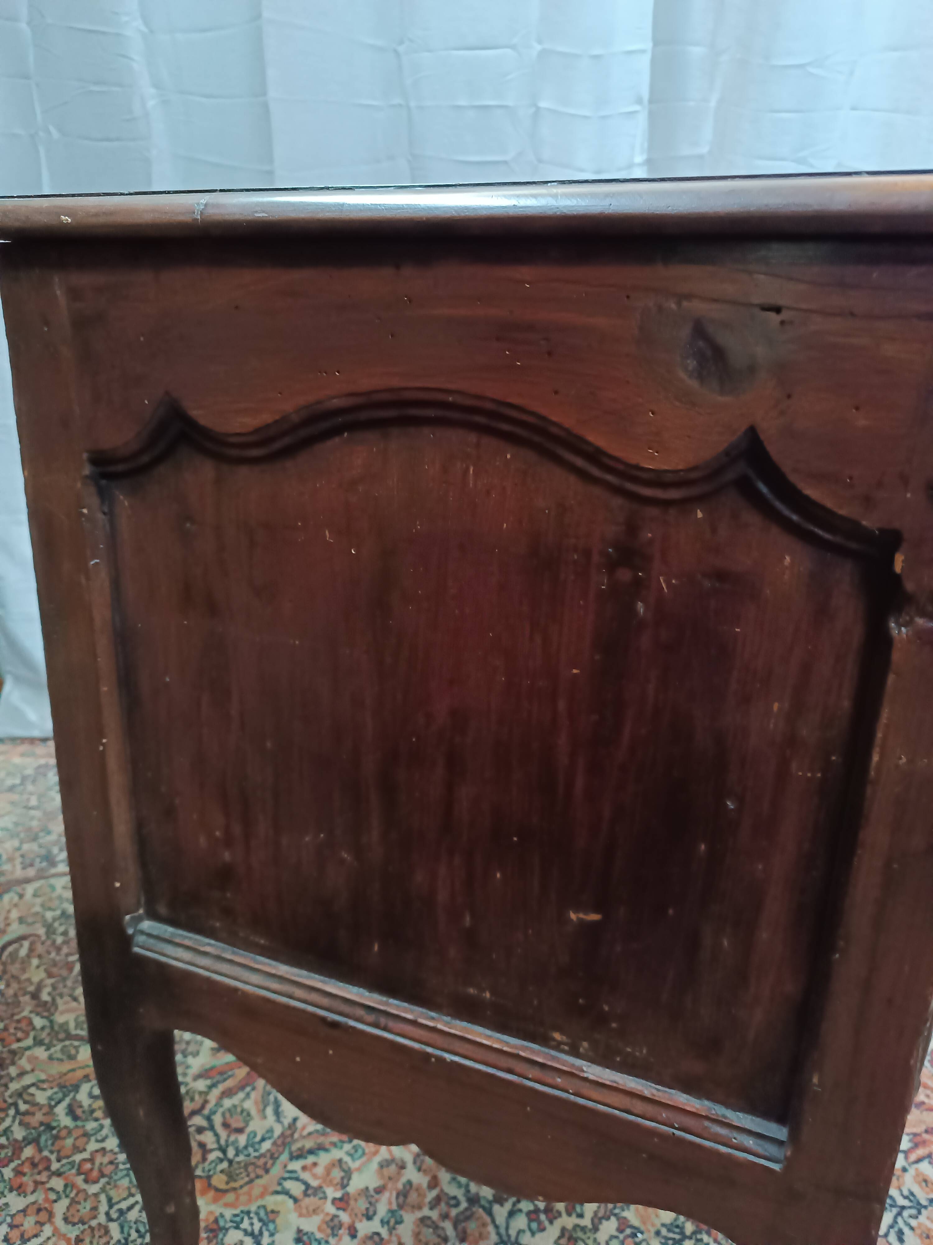 Louis XV walnut chest of drawers