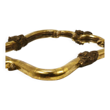 Max Welz Vienna Art Nouveau Hand-Carved Gilded Wood Wall Mirror, Austria, 1930s