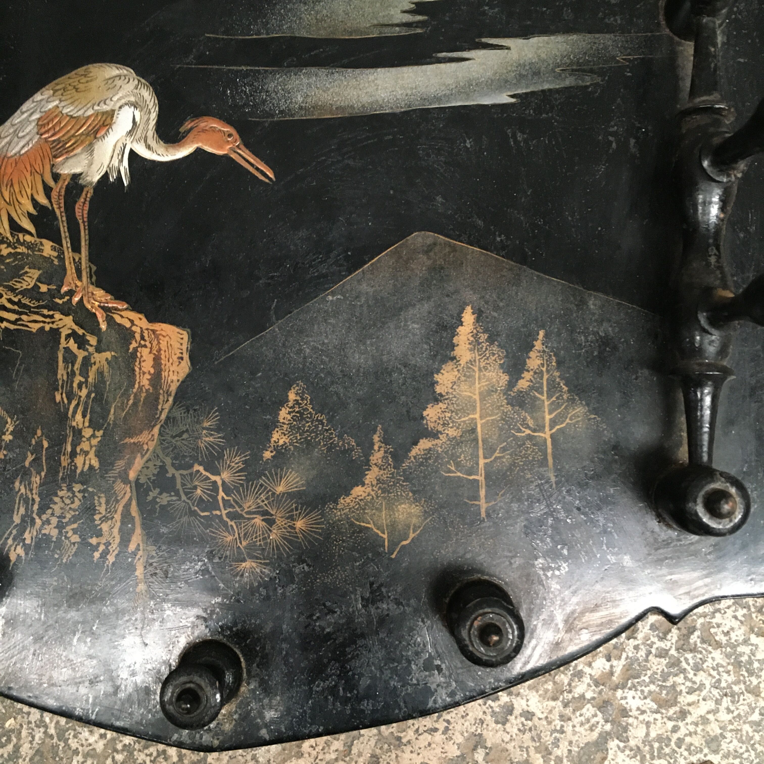 Wall coat door pads 19th Japan