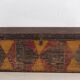 Antique hand-painted ethnic trunk (circa 1890) #30