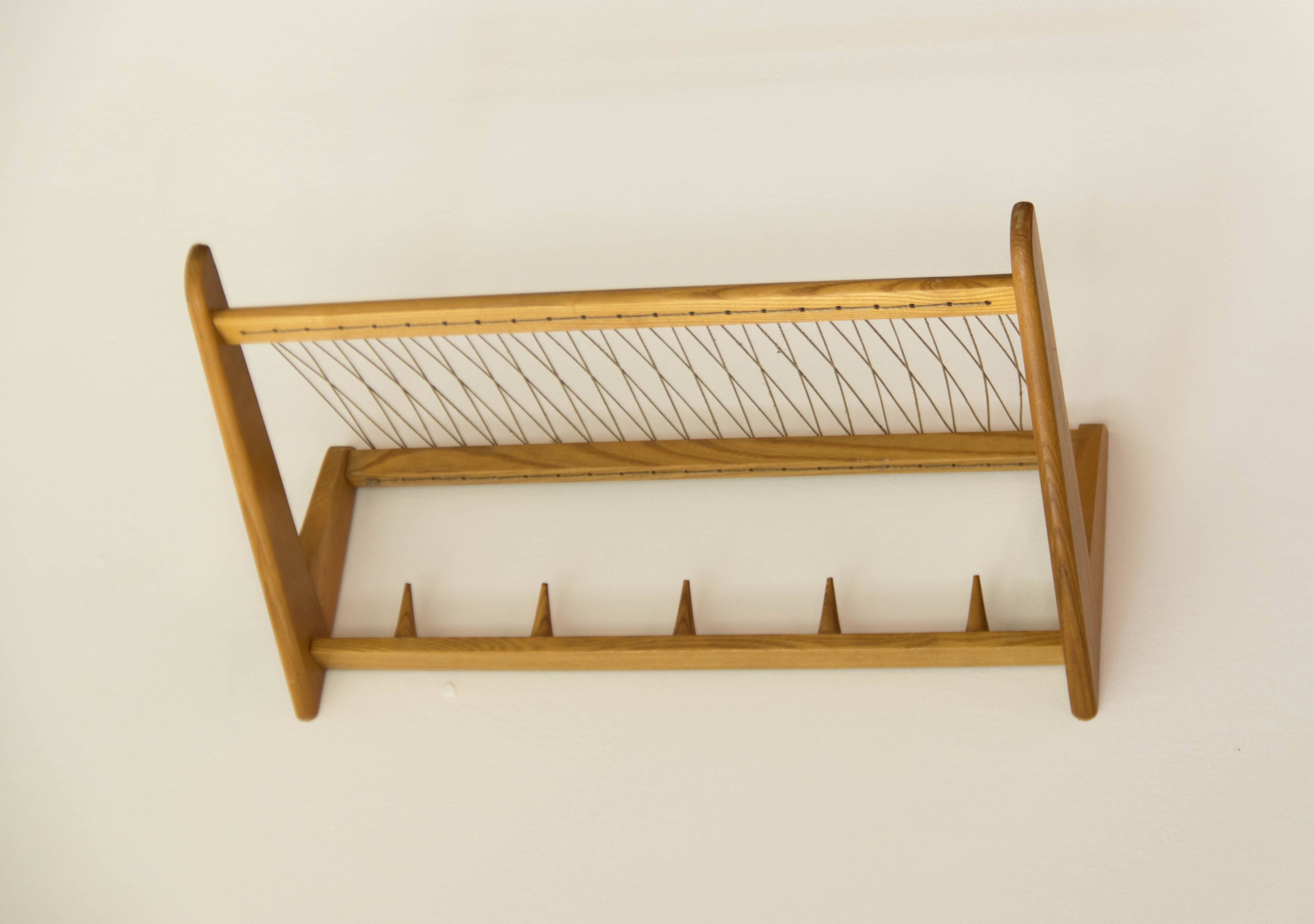 Wooden Wall Hanger by ULUV, 1970s