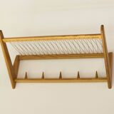 Wooden Wall Hanger by ULUV, 1970s