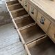 1950s pine workbench XL 160cm