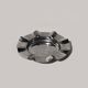 Cendrier ondulé inox