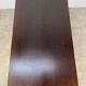 1970s coffee table in teak and aluminium