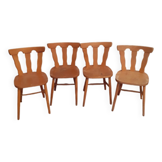 4 chaises bistrot