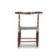 Chaise à décor de métal martelé, 20e siècle