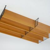 Vintage nisse string shelf bookcase 50s 60s midcentury