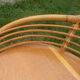 Coiffeuse design rotin 1960 1970 adulte