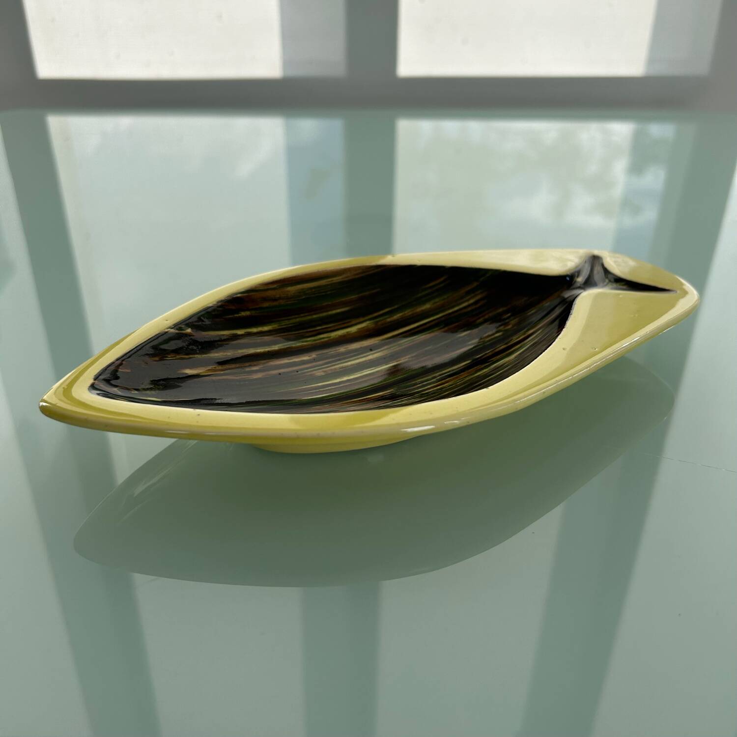 Striped fish dish 1950