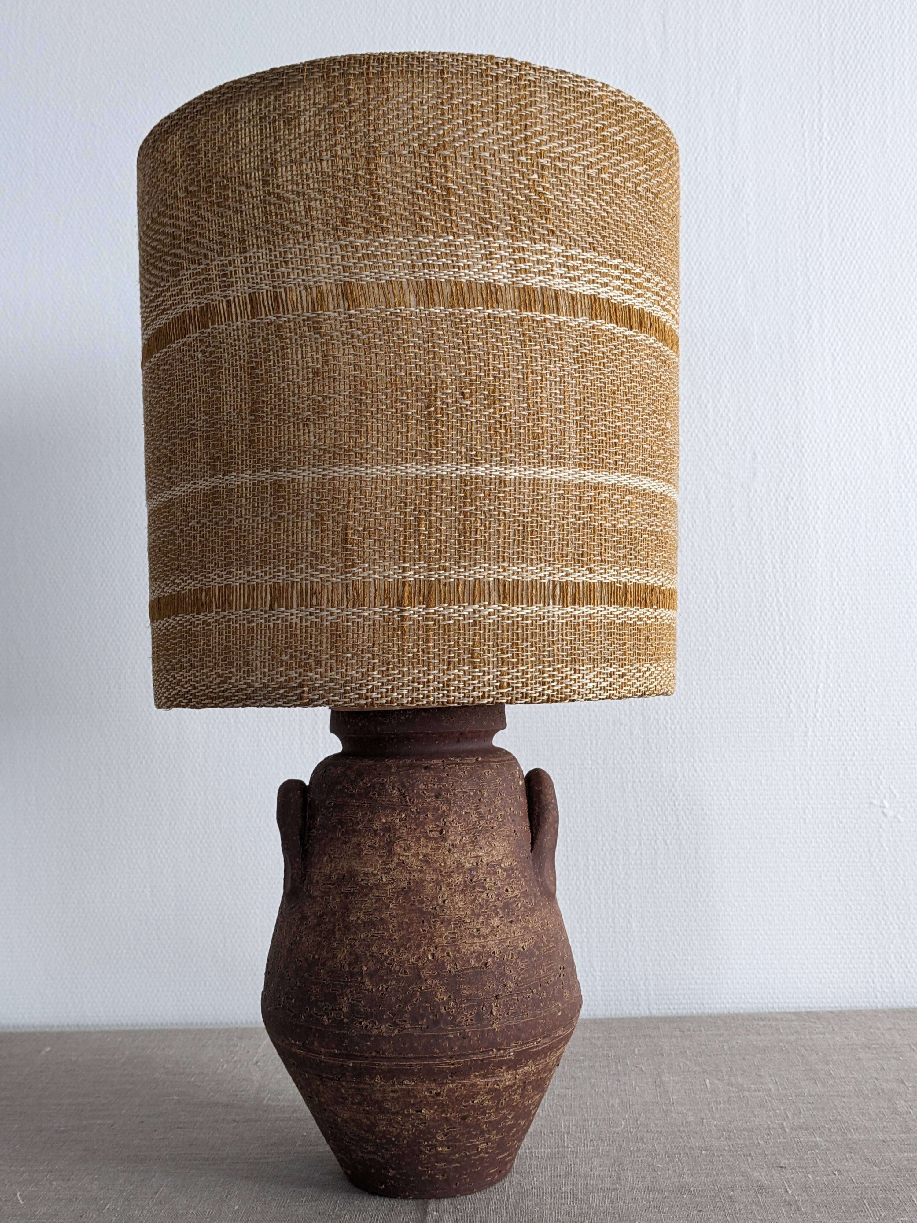 Lampe vintage en céramique des années 50/60