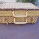 Wicker suitcase