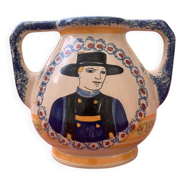 Small vintage vase Henriot Quimper