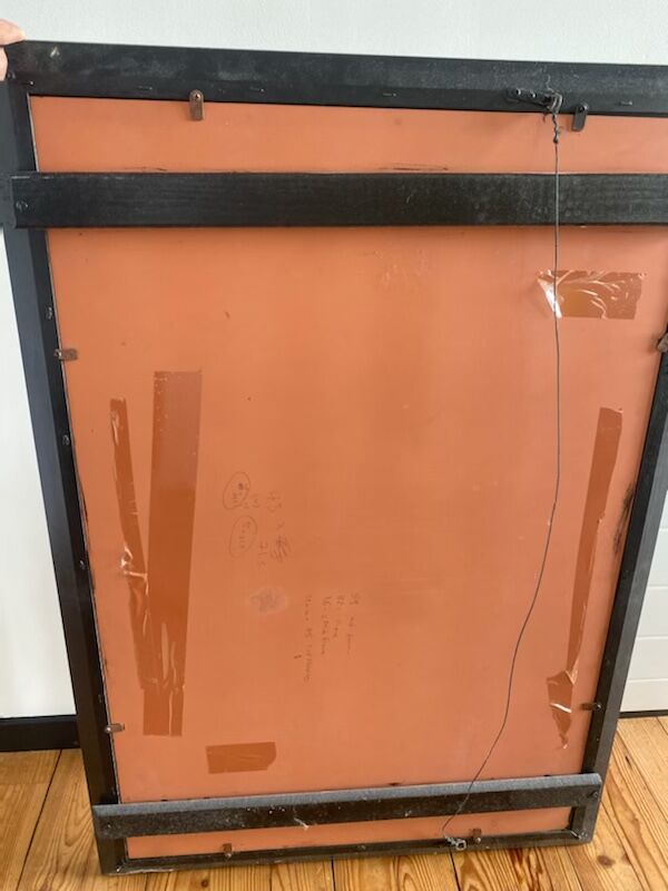 50s mirror - 116x82cm