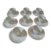 Service à café porcelaine Deshoulieres