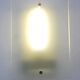 Pair of Rare Midcentury Glass Wall Lamps, Germany, 1970s