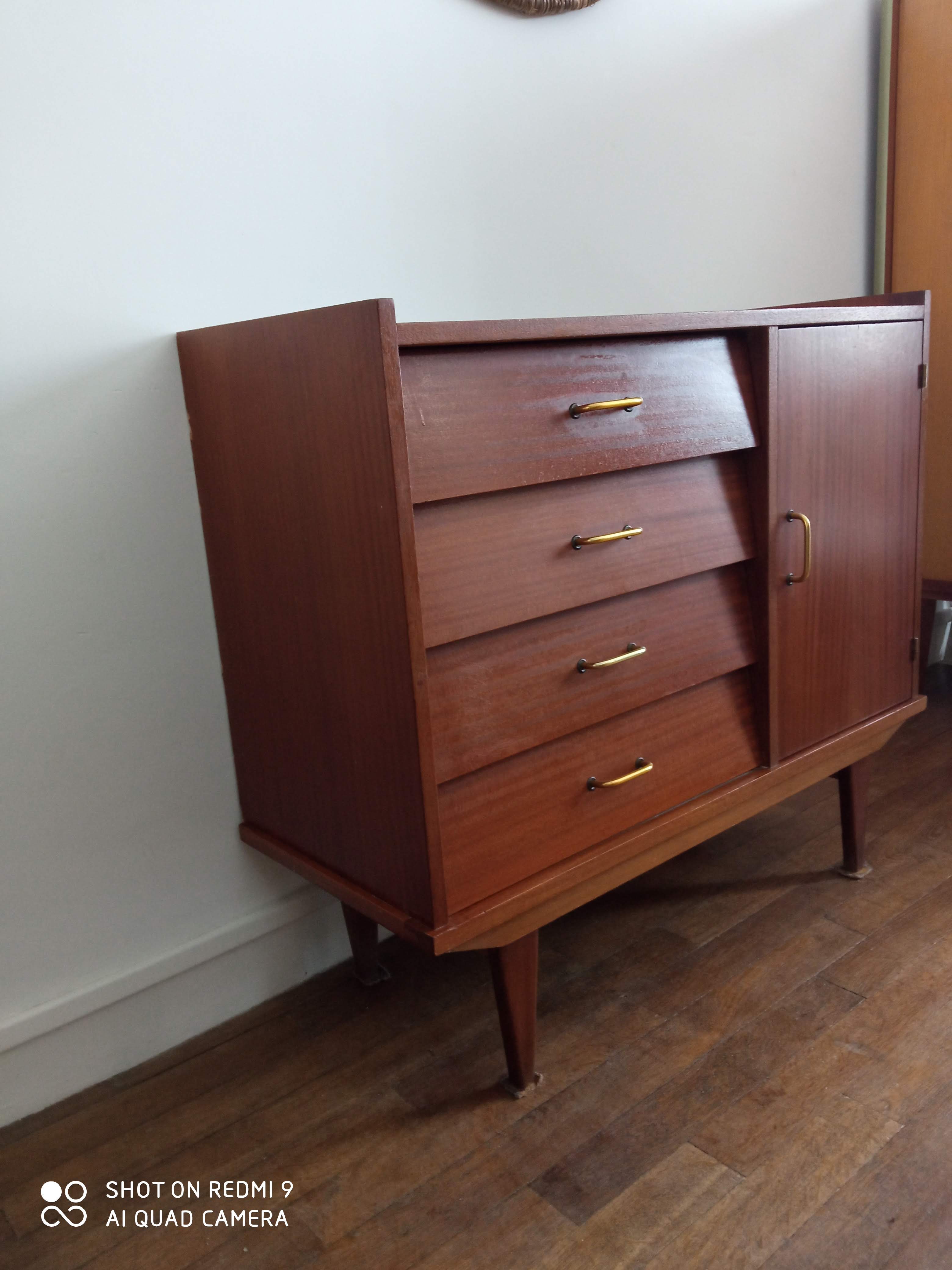 Teak dresser 50s/60s