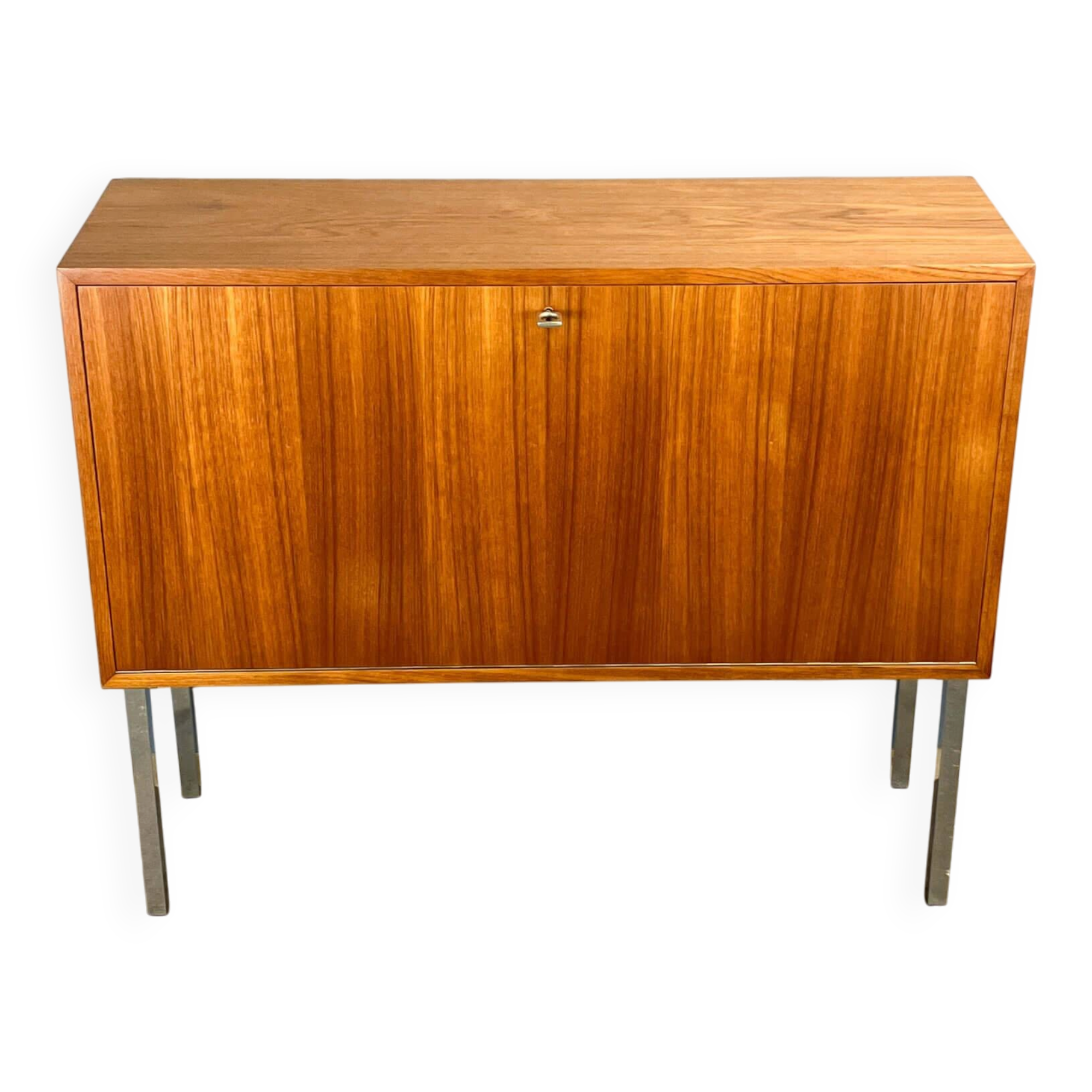 Bar cabinet, small sideboard, teak, 1960s