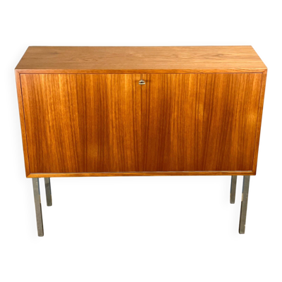 Buffet bar, petit buffet, teck, années 1960