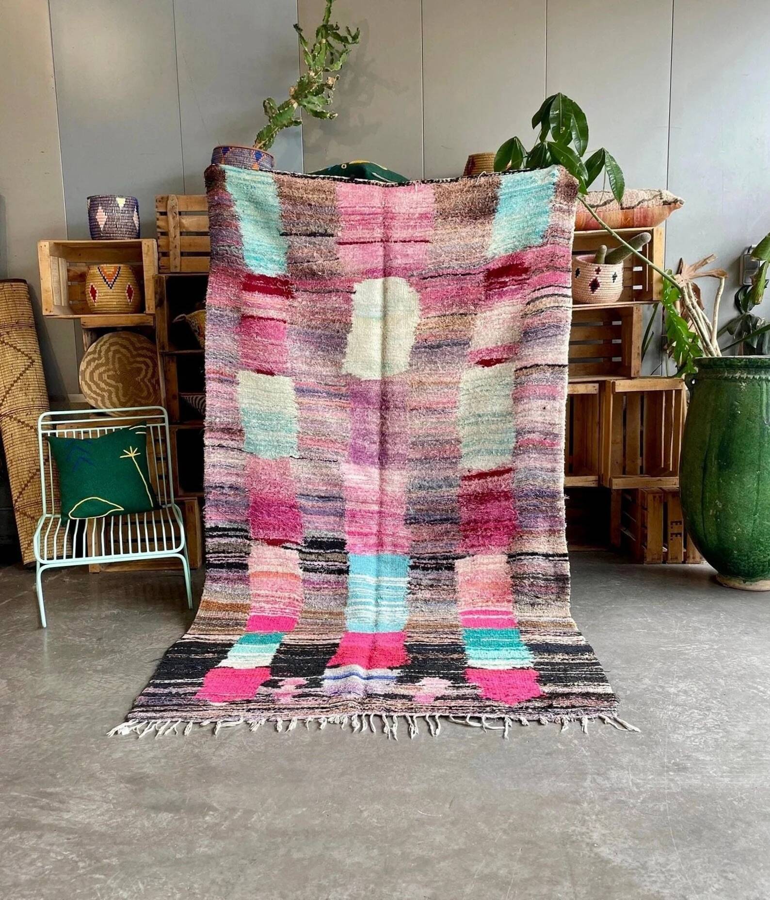 Berber Moroccan kilim rug