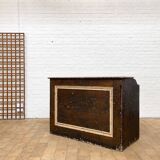 Old wooden store counter early XXth century