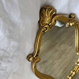 Gilded wooden mirror