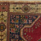 Vintage Handwoven - Red Ground Rug