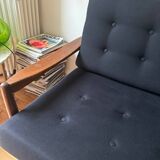 Vintage Scandinavian three-seater sofa