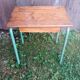 Former mullca mca 321 desk by jacques hitier tube metal & wood