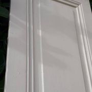 Porte h220x42cm étroite de placard ancienne panneautée moulurée