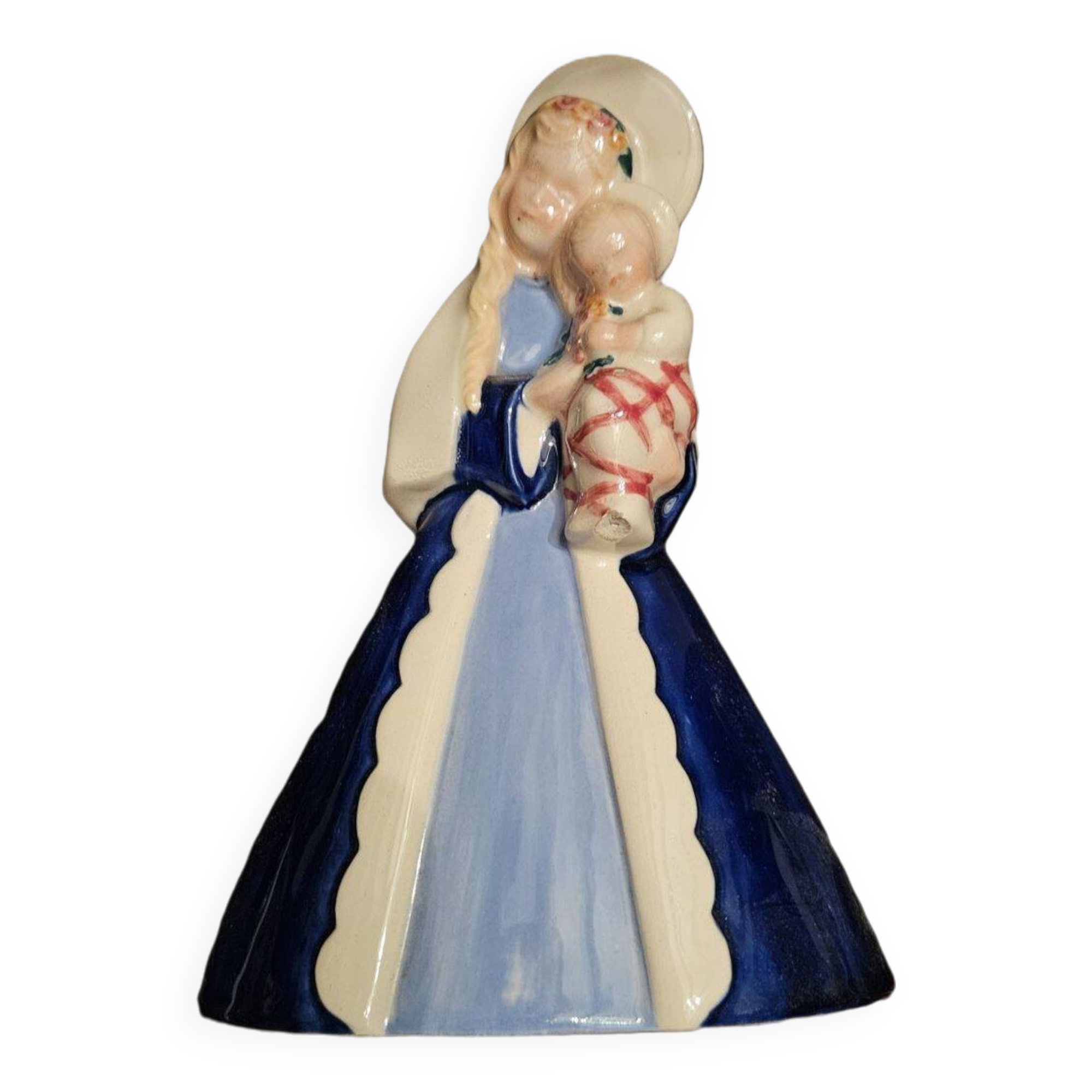 Virgin and Child in Desvres by Gabriel Fourmaintreaux