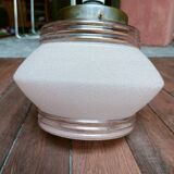 Chandelier, frosted glass ceiling light