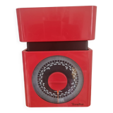 Vintage red Terraillon scale