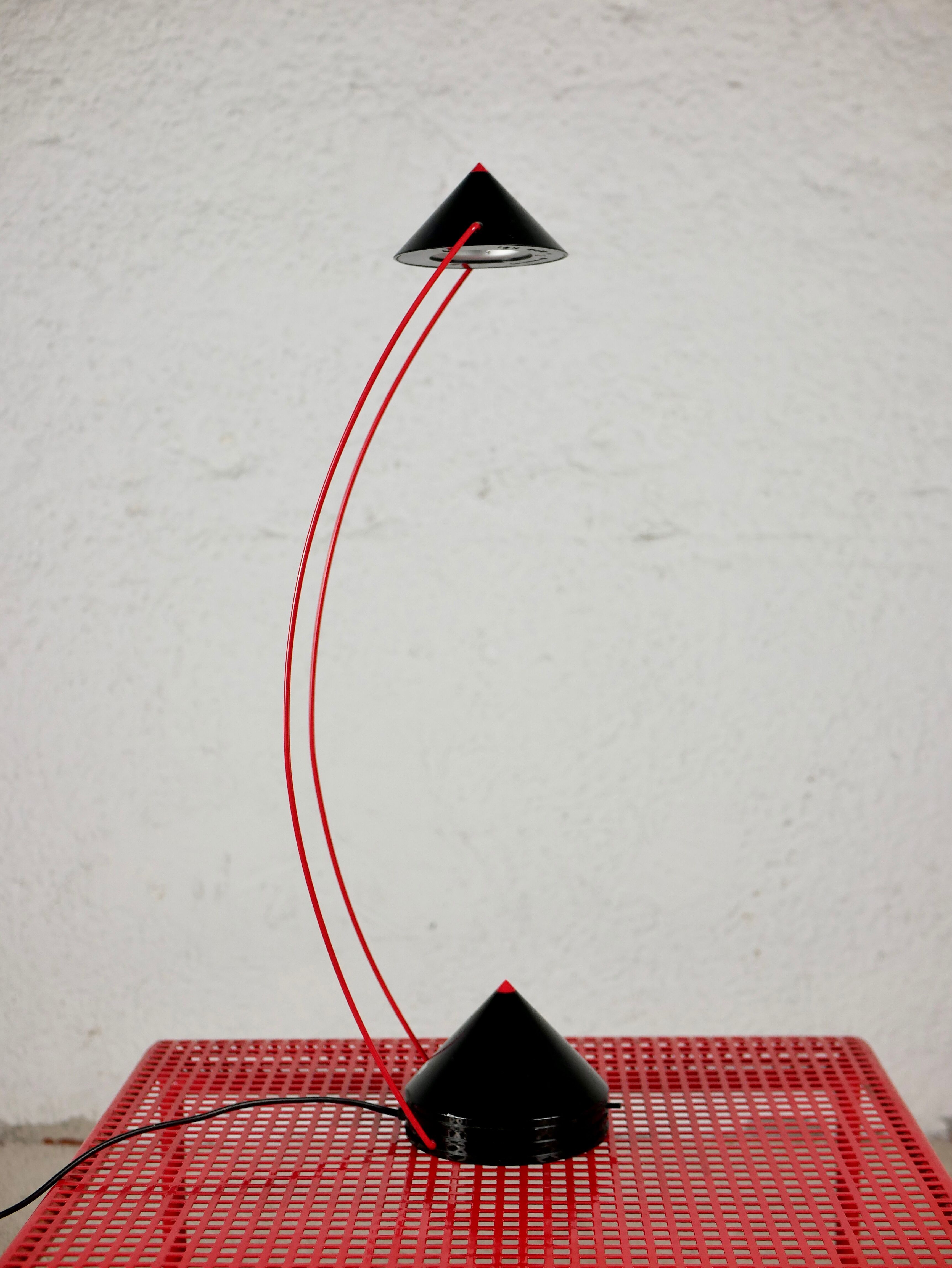 German postmodern desk lamp